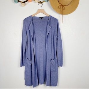 J.Crew Juliette Collarless Sweater-Blazer Linen